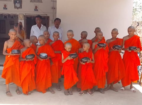 In Gujarat, organizations such as Swayam Sainik Dal, Gujarat Buddhist Academy (GBA), Bharatiya Bodh Mahasabha , and the Buddhist Society actively promote the teachings of Buddha and encourage conversions, echoing the sentiments of Baba Saheb, who himself embraced Buddhism.