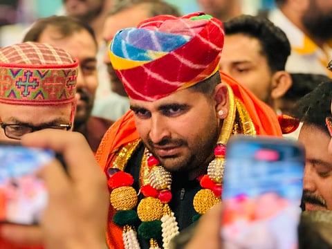 Bhati's charm and appeal have resonated across the entire country, sparking a social media sensation in recent days.