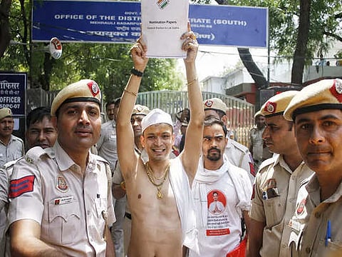 Transperson Rajan Singh is contesting for the South District Lok Sabha seat.