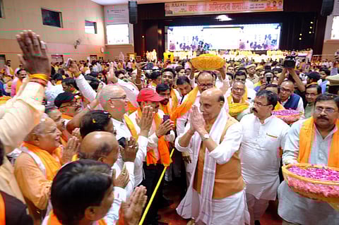 India's Democracy Thrives Amidst Changing Times: Rajnath Singh