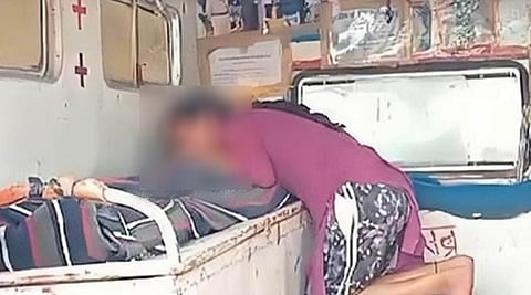 The Dalit woman, whose brother was earlier killed allegedly by "upper caste" and Muslim community goons, died by "falling of the ambulance", which was carrying her uncle’s dead body.