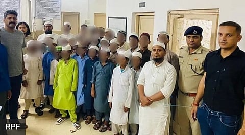 At the time of the arrest, RPF officials claimed that the five individuals could not produce documents related to their travel, leading to an FIR under sections 370 (human trafficking) and 34 (common intent) of the Indian Penal Code.