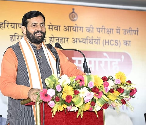 Haryana Chief Minister Nayab Singh Saini