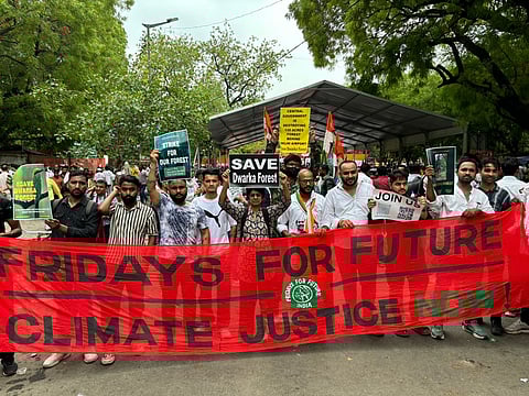 Save Dwarka Forest is one of the campaigns of Fridays For Future Delhi, a grassroots movement for the environment. The campaign includes citizens who are working on-ground to save the forest cover.
