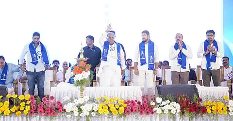 The opposition has accused the Karnataka government of misappropriating ₹180 crores in the Valmiki Board Scam and ₹5000 crores in the MUDA Scam.