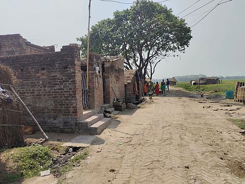 A view of Barhulia village.