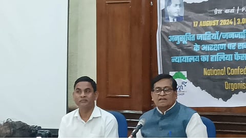Ashok Bharti, Chairman of NACDAOR, expressed the collective anxiety and fear generated by the Supreme Court's decision among over 350 million Dalits and Adivasis.