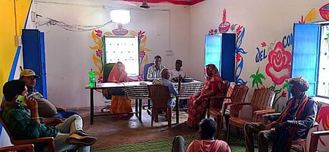 Zila Parishad CEO's report mentioned that once Sarpanch Shraddha Singh arrived, she was respectfully seated in a chair at the village office. The CEO concluded that there was no deliberate attempt to prevent Singh from hoisting the flag or to humiliate her.