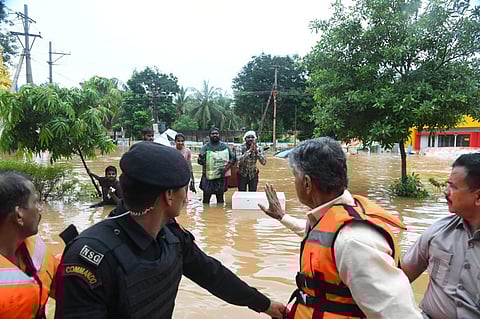 Andhra Pradesh: Flood Relief Measures in Full Swing After Army Seals Canal Breach
