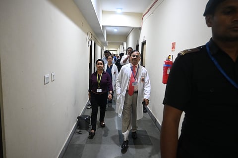 Dr GK Pal is the Executive Director & CEO of AIIMS Gorakhpur and has the additional charge of AIIMS Patna.