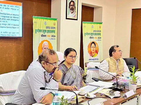 Union Minister of Women and Child Development, Annapurna reviews the progress of various Schemes under the Ministry in Ranchi