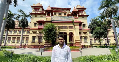 Nirbhay has been granted admission to the M.Com program at BHU.