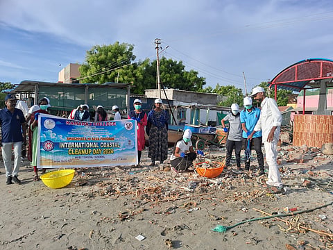Over 60 tons of waste collected from India's coastlines