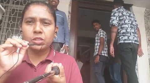 Chetana refuses to back down, asserting her rights and vowing not to relinquish her land despite the intimidation she faces.