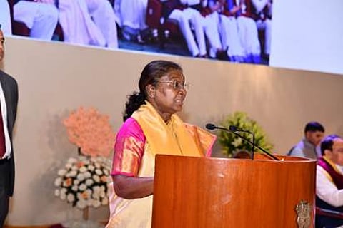 President Murmu Calls for Prioritizing Women's Health at ABVIMS Convocation