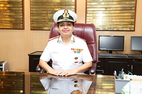 Surgeon Vice Admiral Kavita Sahai Makes History as First Woman Navy Medical Services Director