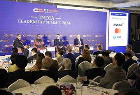 Education Minister Discusses India's Progress at US Leadership Summit