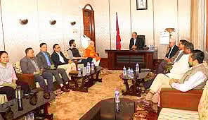 Nepal’s Opposition Appeals to President to Block Party-Split Ordinance