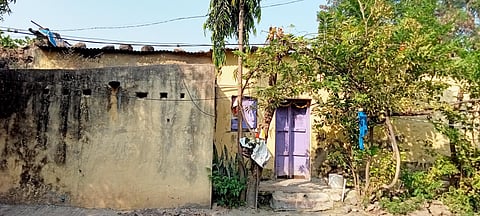 The Dalit woman lives in this home, a life marked by deprivation, exclusion, and despair.