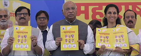 MVA Launches Manifesto 'Maharashtranama' for Maha Polls