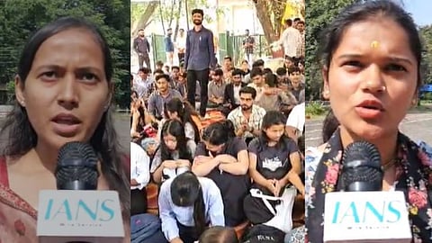 Following the allegations, the students launched a protest and began a sit-in demonstration.