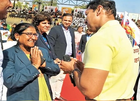 Hamida is the first and perhaps only Muslim woman employee of Indian Railways to earn an Asian Games medal.