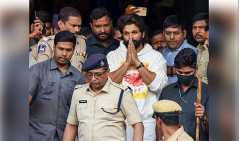 Tollywood Star Allu Arjun Released from Custody After Stampede