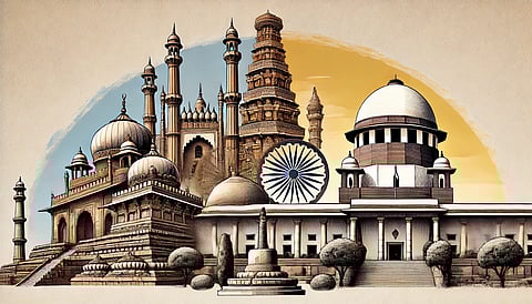 The Act, which protects the religious character of places of worship as they stood on August 15, 1947, has come under challenge in Writ Petition (Civil) No. 1246 of 2020 and related cases.