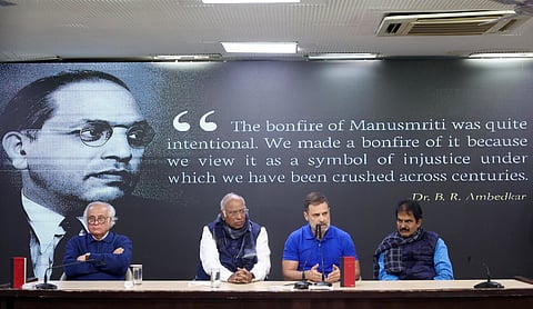 BJP MPs armed with sticks blocked us from entering Parliament: Rahul