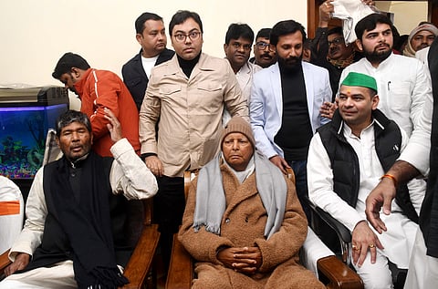 RJD's Lalu Yadav Hints at Alliance with Union Minister Paras