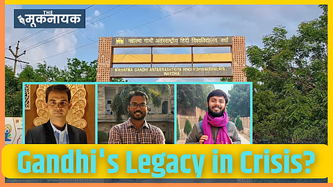 Rajneesh, Rajesh and Ramchandra (L to R) allege gross violation of judicial process and natural justice in their expulsions.