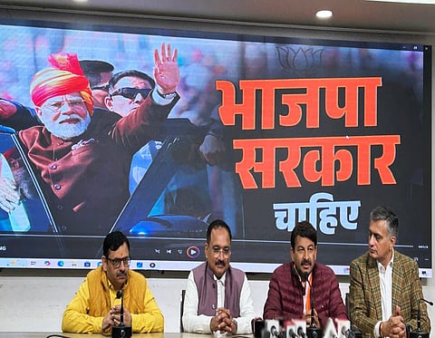 BJP Launches Catchy Campaign Song for Delhi Polls