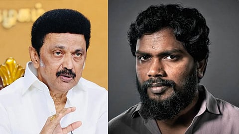 CM M.K. Stalin and Tamil filmmaker Pa. Ranjith