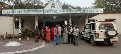 When the victims went to the Pusaur police station, they were allegedly scolded and turned away.