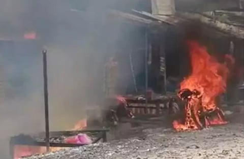 Five including two children die in firecracker shop blaze in Jharkhand’s Garhwa
