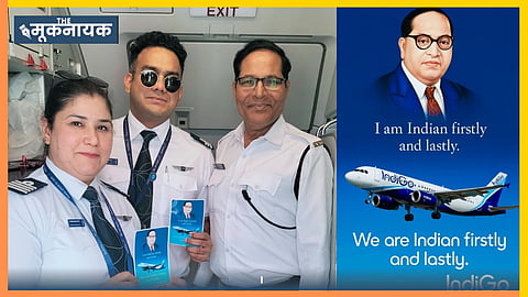 Dalit History Month: Retired Custom Officer Pays Unique Tribute to Baba Saheb on IndiGo Flight: “We Are Indian Firstly and Lastly”