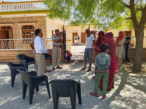 Chitalwana and Dhorimanna police jointly attempted to escort Vimla back to her marital home. Despite their presence, her in-laws refused to let her in.