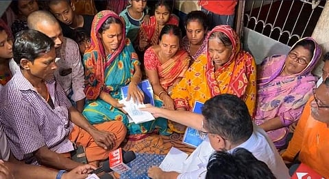 Murshidabad violence: Family accepts compensation of LoP after declining from Bengal govt