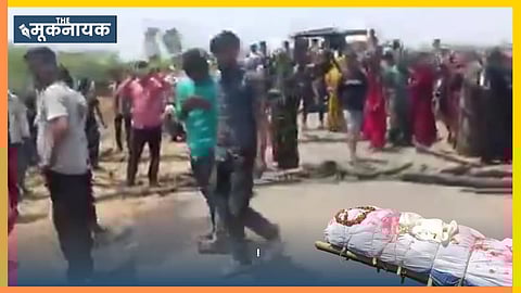 Furious over the obstruction, Jatav’s family and supporters blocked the road with his body, leading to clashes.