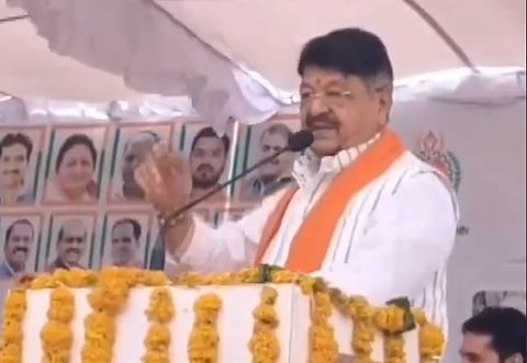 Kailash Vijayvargiya, who holds key portfolios including Urban Development and Housing, made the remarks during a tree-planting event in Indore.