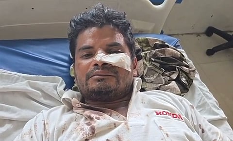 The victim remains hospitalized with critical injuries, while the police are allegedly pressuring the family for an out-of-court settlement rather than pursuing justice.