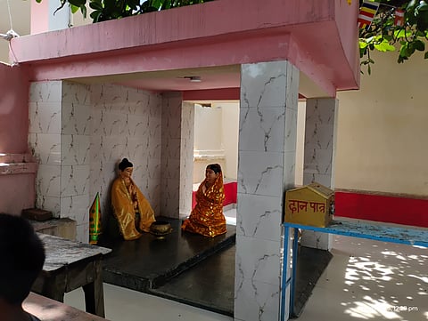 A temple stands at the site where Sujata is believed to have fed Kheer to Siddhartha.