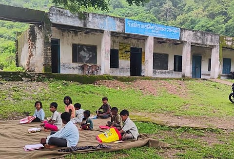 Many government schools, particularly in the Tribal Sub-Plan (TSP) areas, are in dire condition, with leaking roofs, crumbling structures, and unsafe facilities.