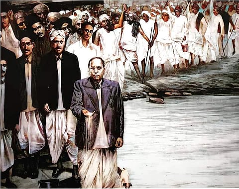 In 1927, Dr. BR Ambedkar led the Mahad Satyagraha in a revolutionary attempt to enable Dalits to access water from a public well despite strong resistance from upper caste groups.