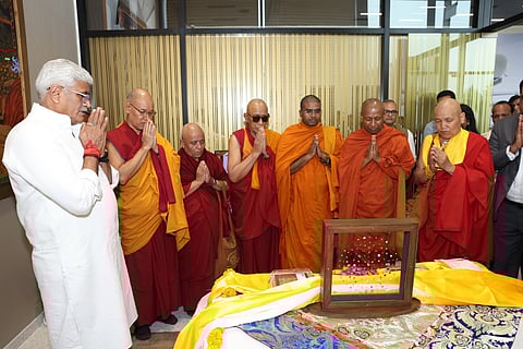 The relics are expected to be placed in a national museum or a prominent Buddhist heritage site.