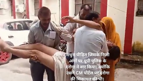 Mathura Farmer Tortured Brutally After Bribery Complaint Against SI, Deputy CM Takes Cognizance