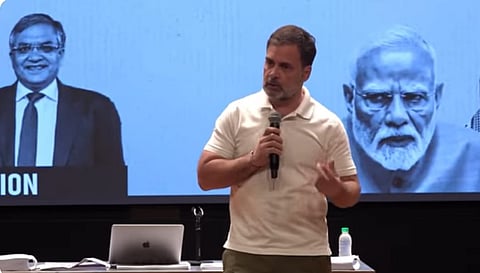 Backed by data collected over six months by a team of over 30-40 people, the senior Congress MP accused the Election Commission (EC) of colluding with the BJP to manipulate voter rolls, suppress scrutiny, and enable voter theft on a significant scale.