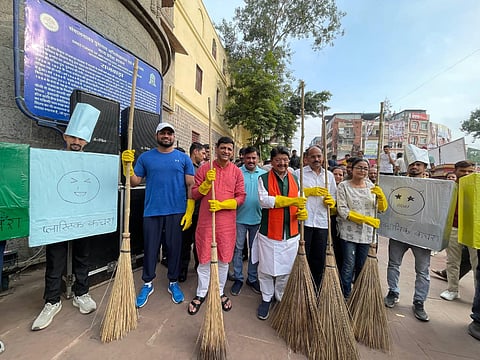 Indore Residents Take Up Brooms As Valmiki Community Takes a Day Off to Celebrate Goga Navami