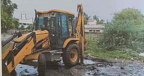 Upon NCSC's intervention, the Amreli Gram Panchayat launched a JCB machine for thorough cleaning of the area and have commenced construction of an underground drainage system.