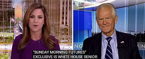 Navarro's comments came as he defended the Trump administration's punitive tariffs, imposed earlier this month to pressure India into curtailing its energy trade with Russia.